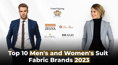 Top 10 Men's and Women's Best Suit Fabric Brands 2023