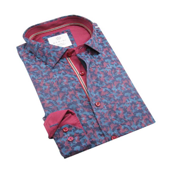 modern fit dress shirts Modern-fit long sleeves Sports Shirts (BRM) Small