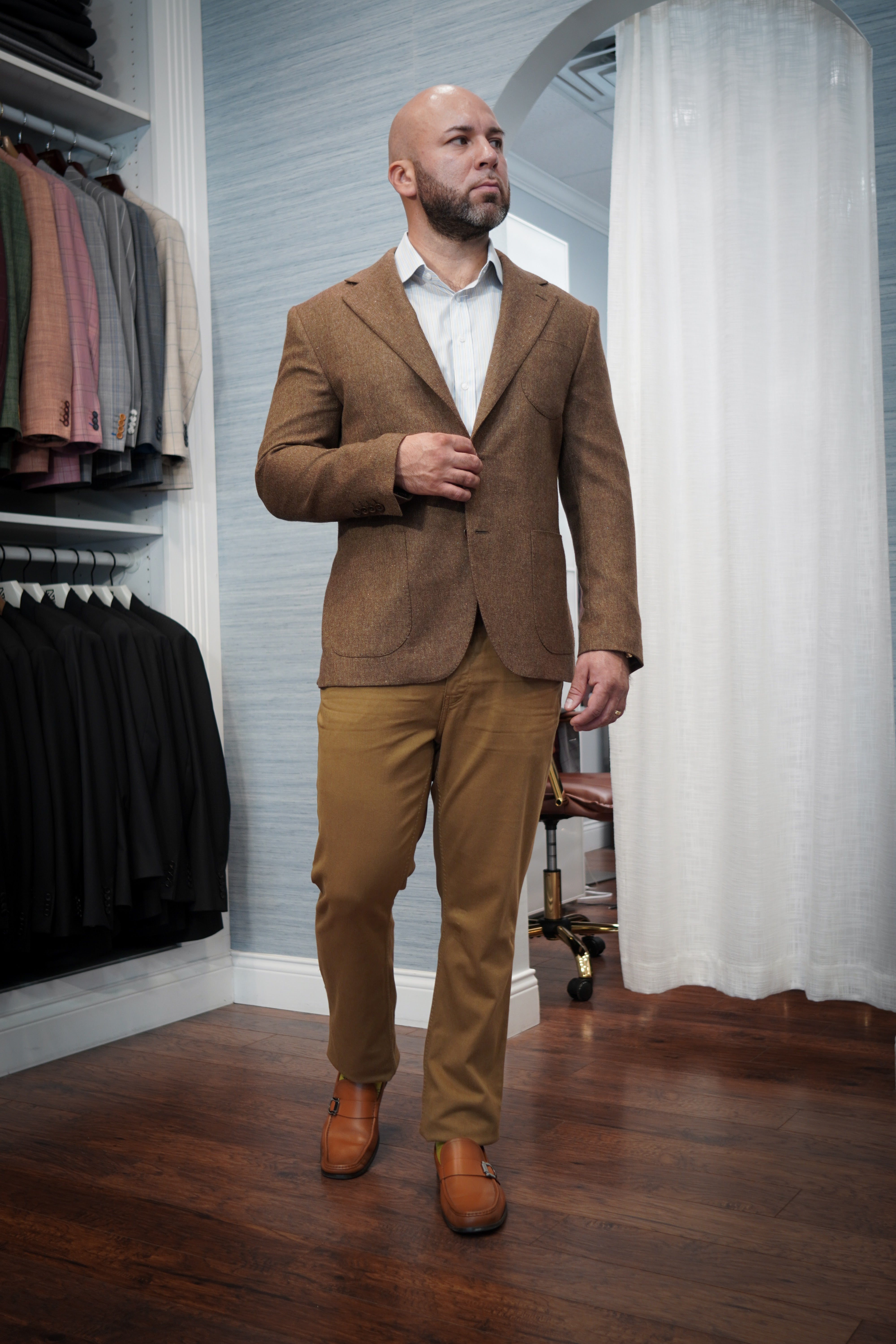 The Oxford Brown Tweed Jacket