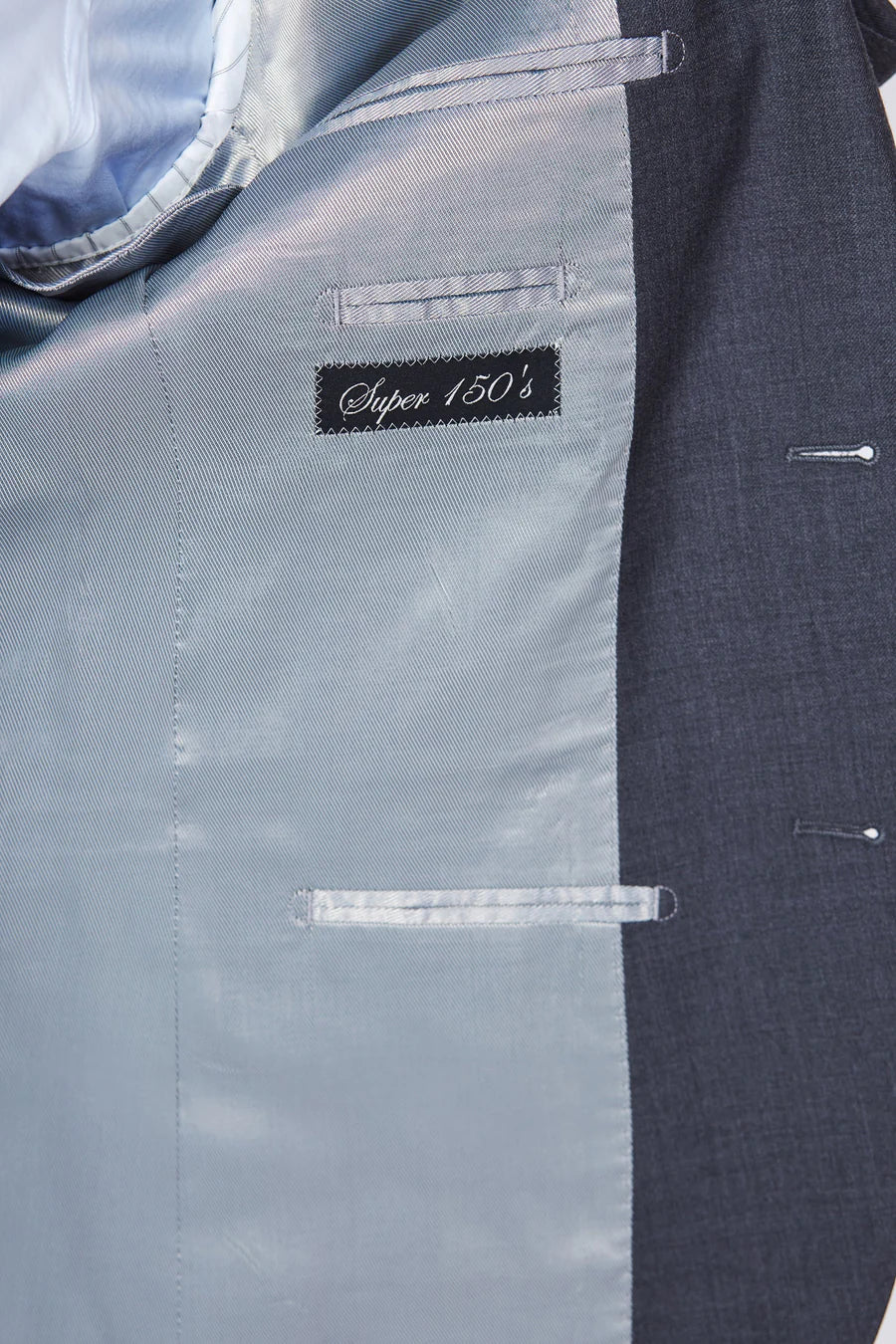 Medium Grey Super 150's Wool Suit