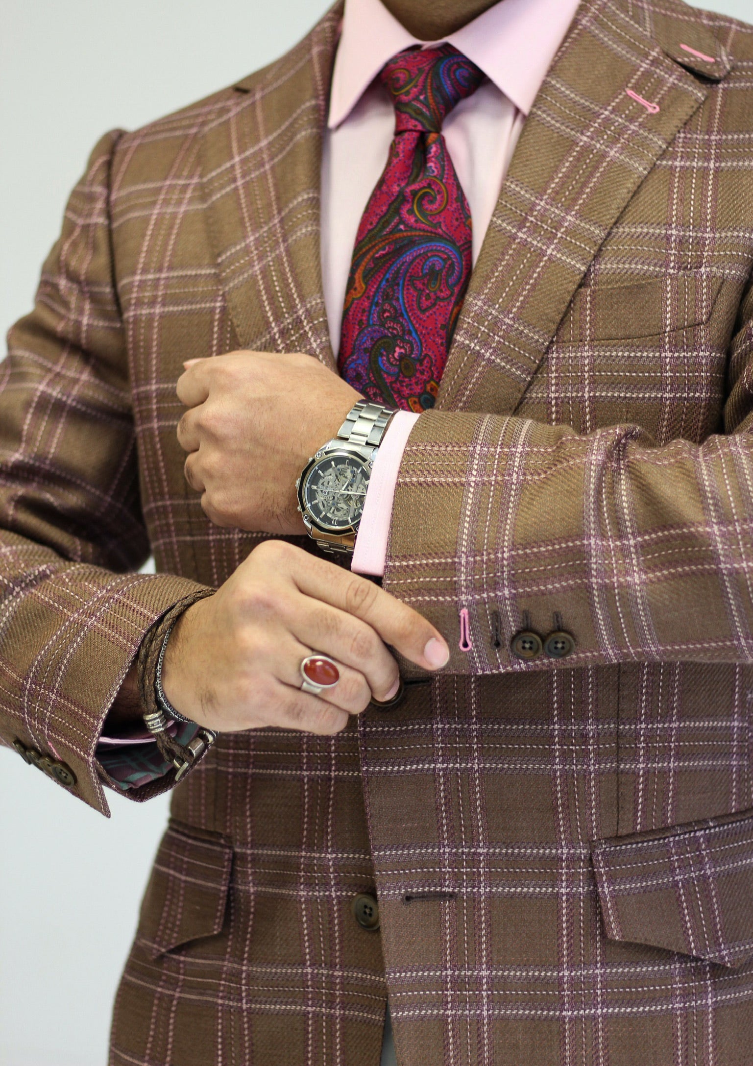 Cavani Brown pink / window pane