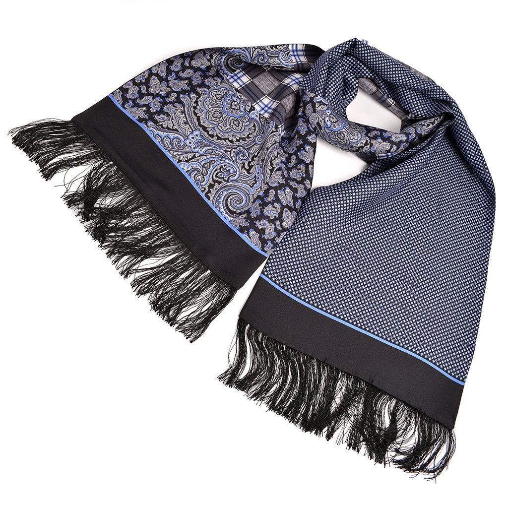 DION Reversible Silk Scarf - Carmel Tailoring & Fine Clothier