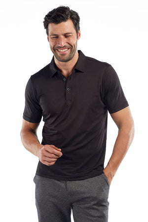 Raffi Half-Sleeve Polo - Carmel Tailoring & Fine Clothier