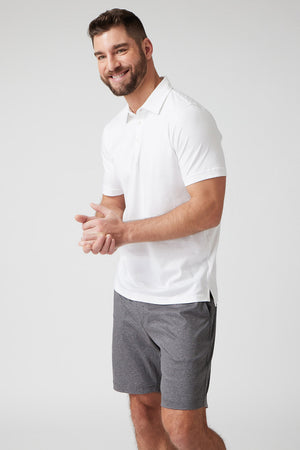 Raffi Half-Sleeve Polo - Carmel Tailoring & Fine Clothier
