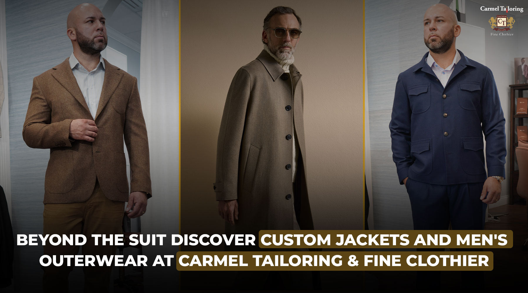 Beyond the Suit: Custom Jackets, Blazers and Winter Fabrics at Carmel Tailoring and Fine Clothier