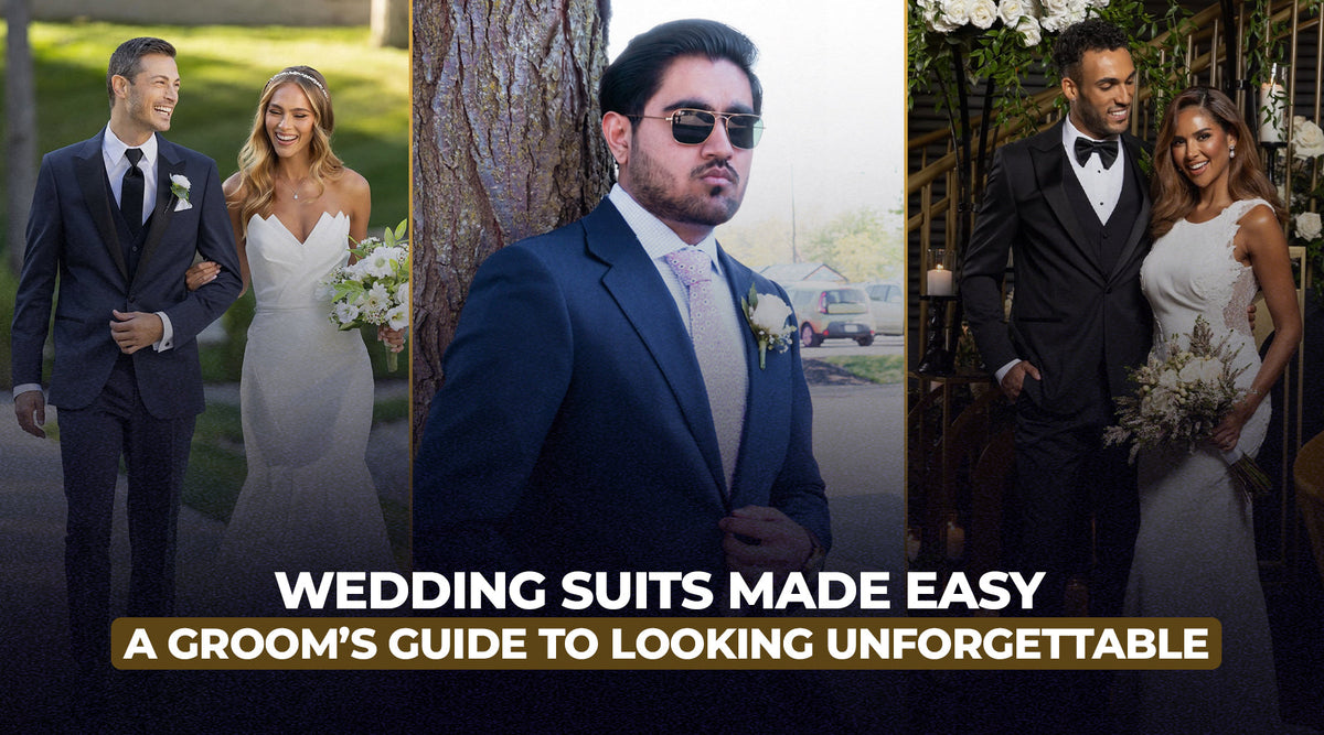 Wedding Suits Made Easy: A Groom’s Guide to Looking Unforgettable