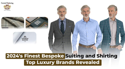 2024's Finest Bespoke Suiting and Shirting: Top Luxury Brands Revealed