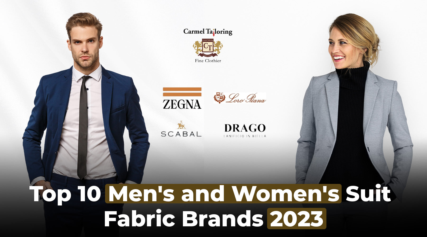 Top 10 Men's and Women's Best Suit Fabric Brands 2024