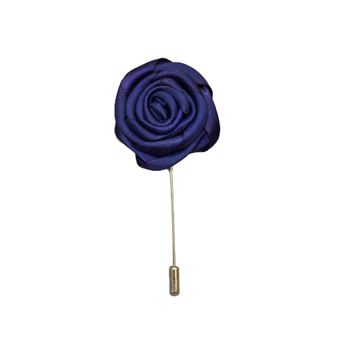 Blue lapel pin