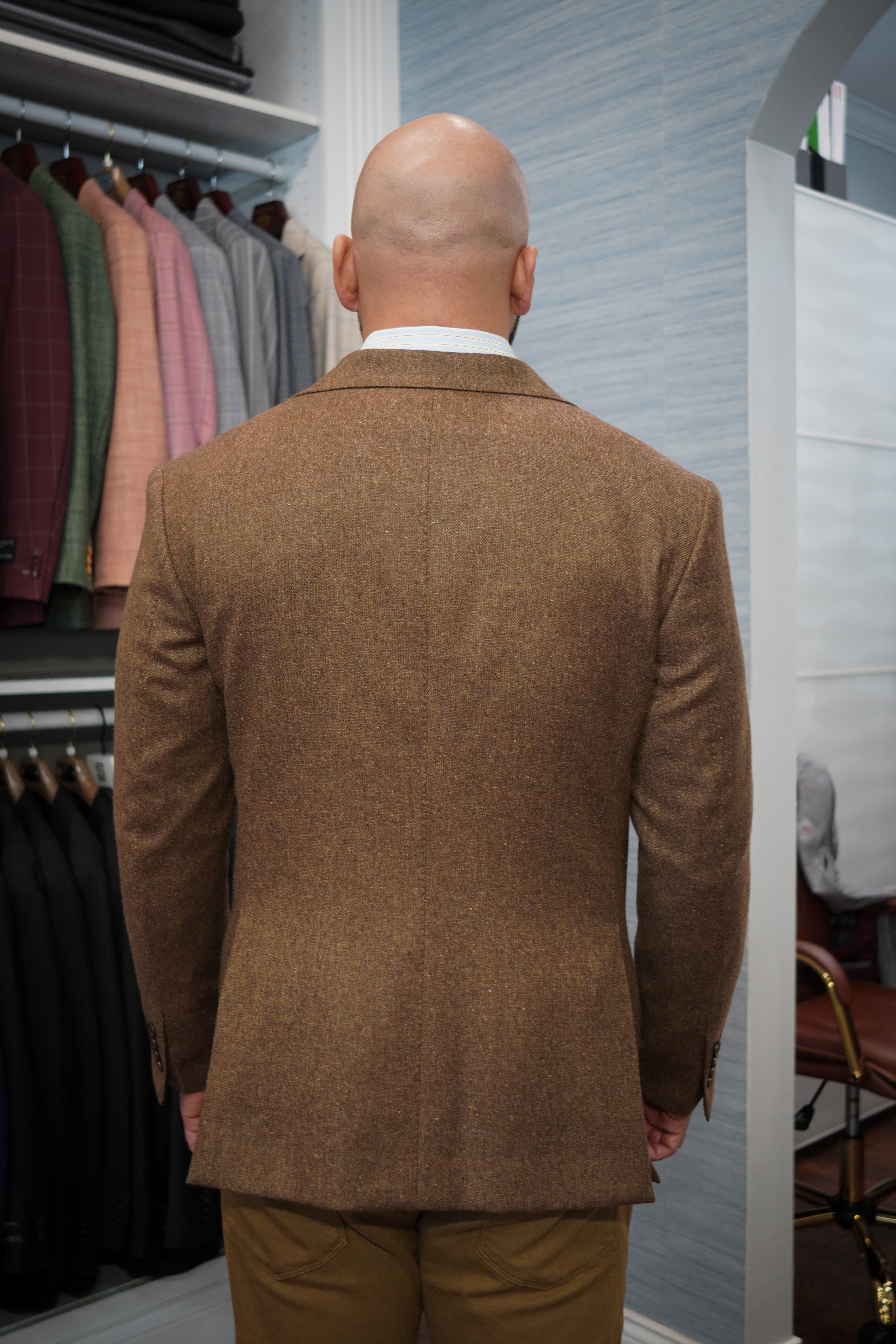 The Oxford Brown Tweed Jacket