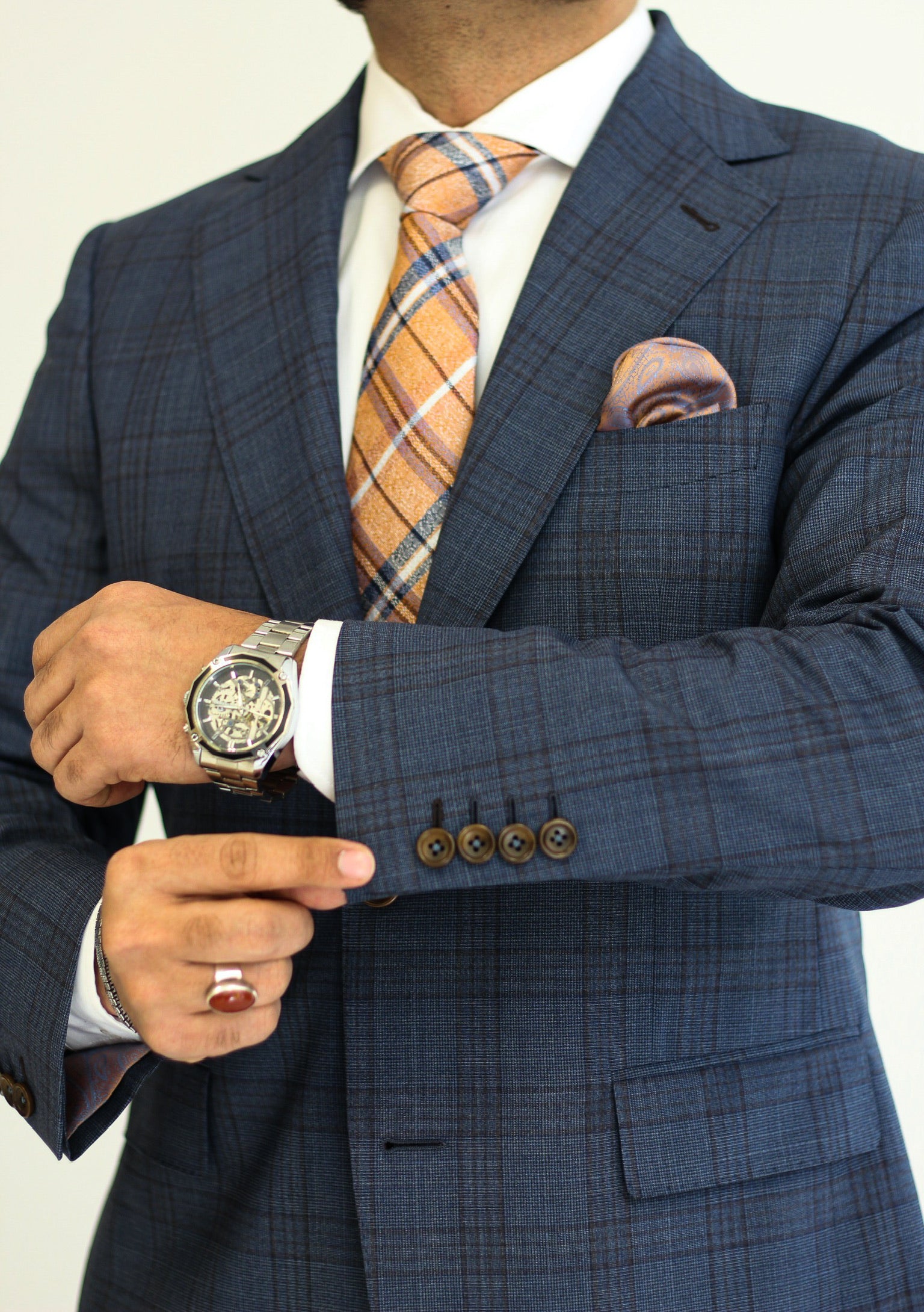 Signature Beautiful Blue Glen Plaid