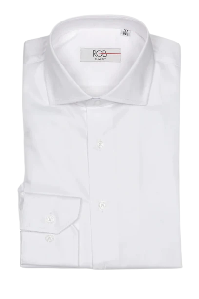 RGB Redline Slim fit White Shirt
