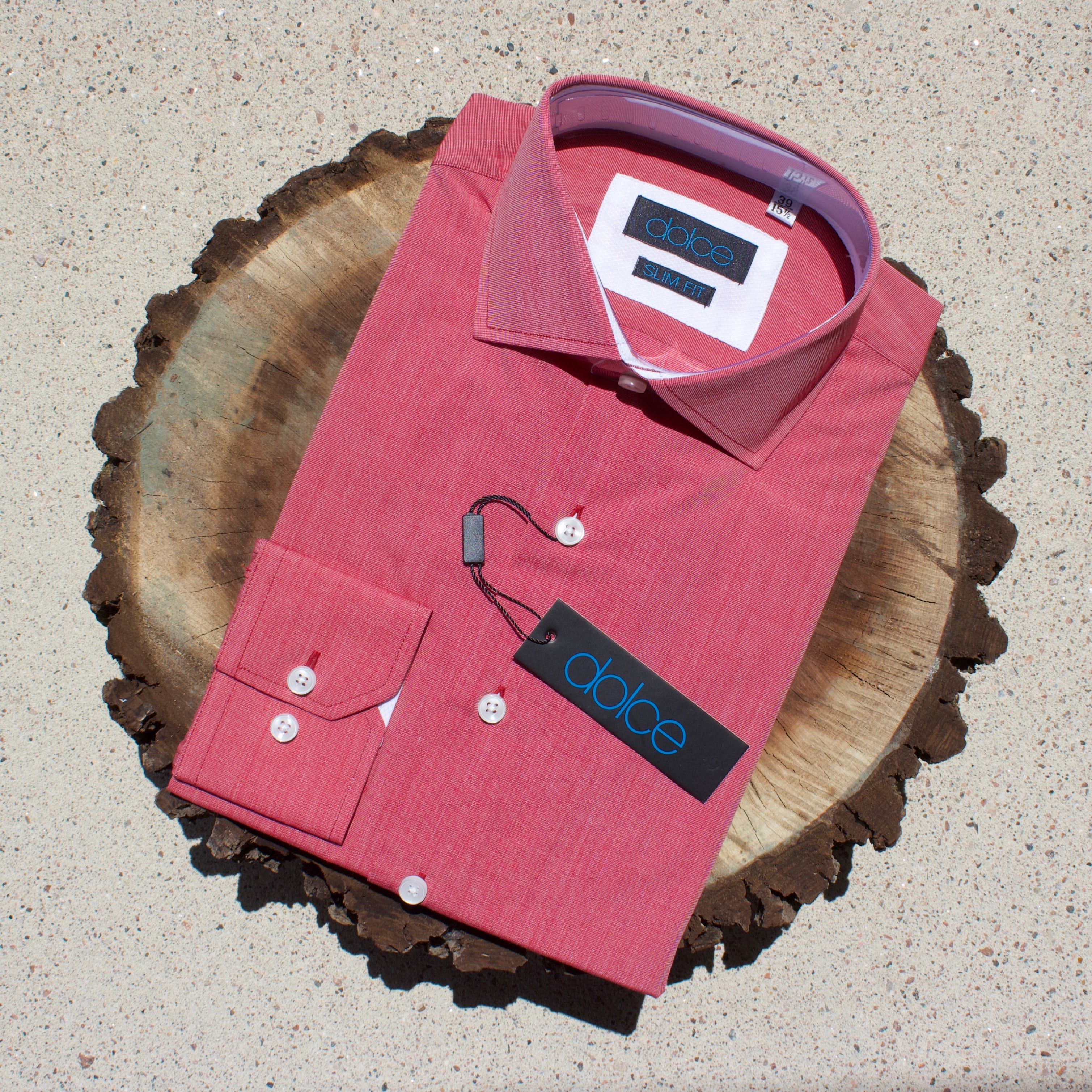 Dolce Solid Sport Shirt - Carmel Tailoring & Fine Clothier