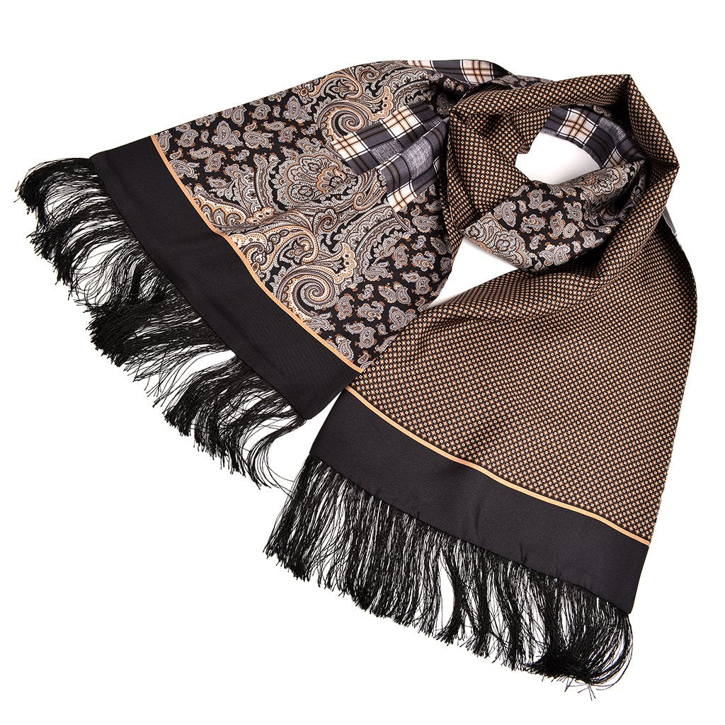 DION Reversible Silk Scarf - Carmel Tailoring & Fine Clothier