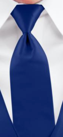 Blue Wedding Tie - Carmel Tailoring & Fine Clothier