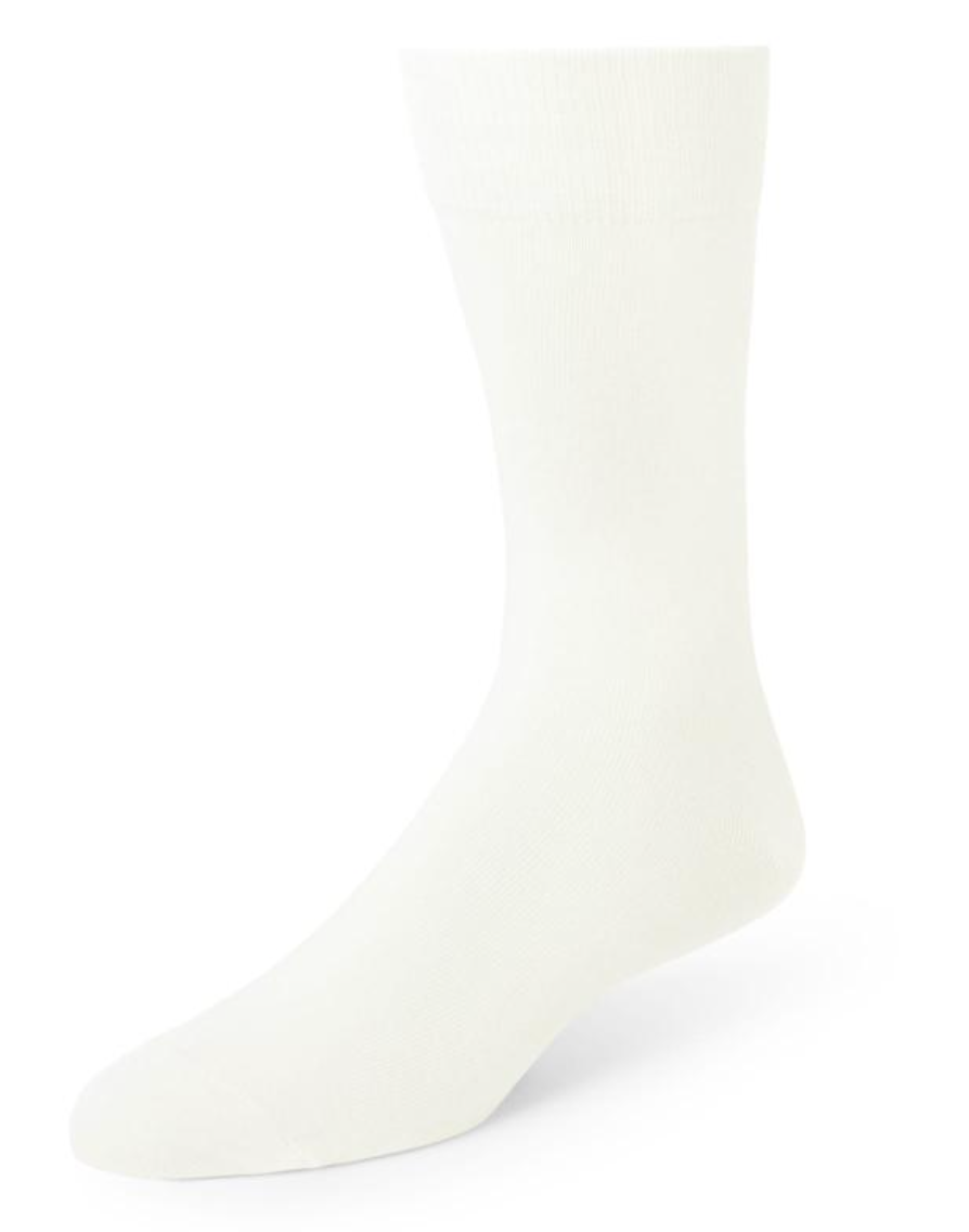 Ivory Classic Sock - Carmel Tailoring & Fine Clothier