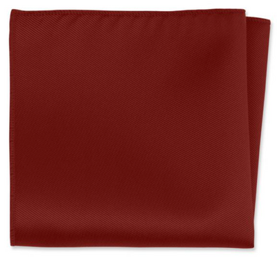 Red Pocket Square - Carmel Tailoring & Fine Clothier