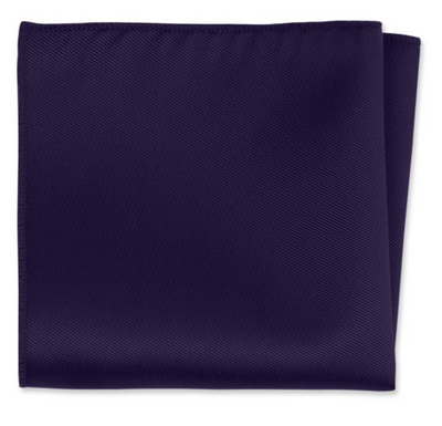 Purple Pocket Square - Carmel Tailoring & Fine Clothier