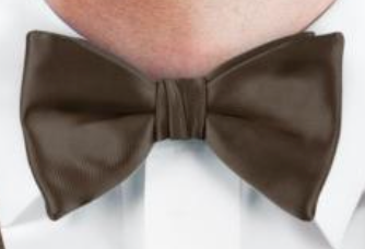 Brown Wedding Bowtie - Carmel Tailoring & Fine Clothier