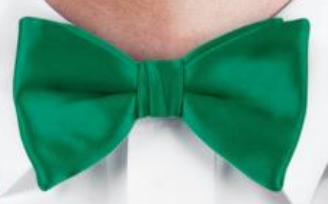 Green Wedding Bowtie - Carmel Tailoring & Fine Clothier