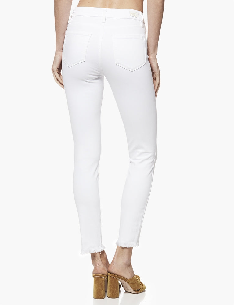 PAIGE Hoxton Denim - Ankle, Frayed Hem - Carmel Tailoring & Fine Clothier